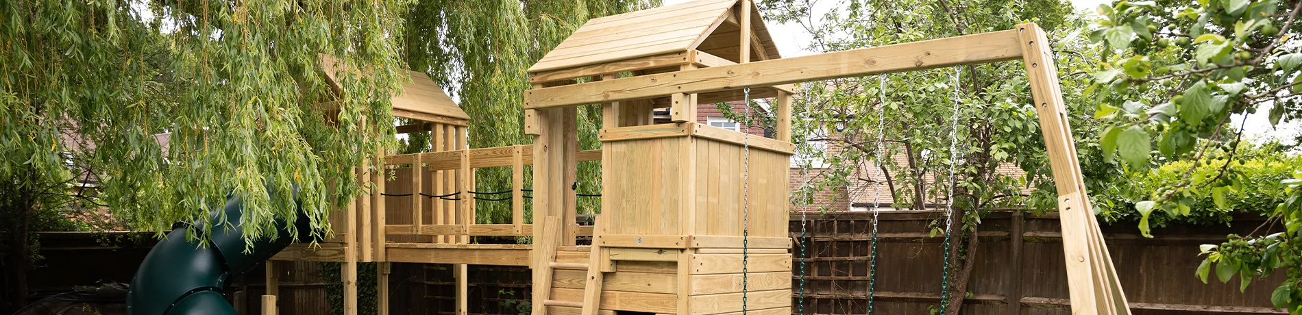 Garden climbing frames image